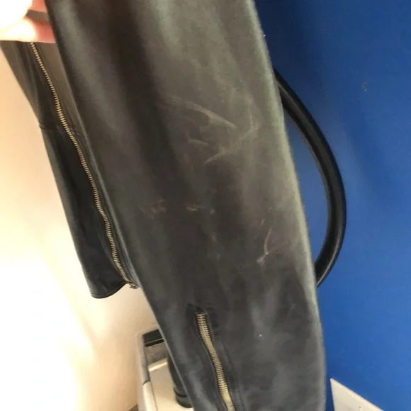 Men’s Donald Pliner Italian leather jacket, Large - Picture 7 of 11